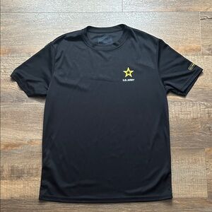 U.S. Army Dri-fit T-Shirt with Yellow Star Emblem